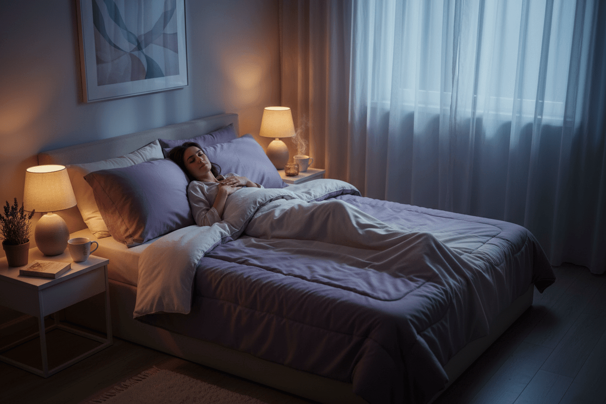 Tips for Better Sleep with Endometriosis - Comfortable Night Shorts
