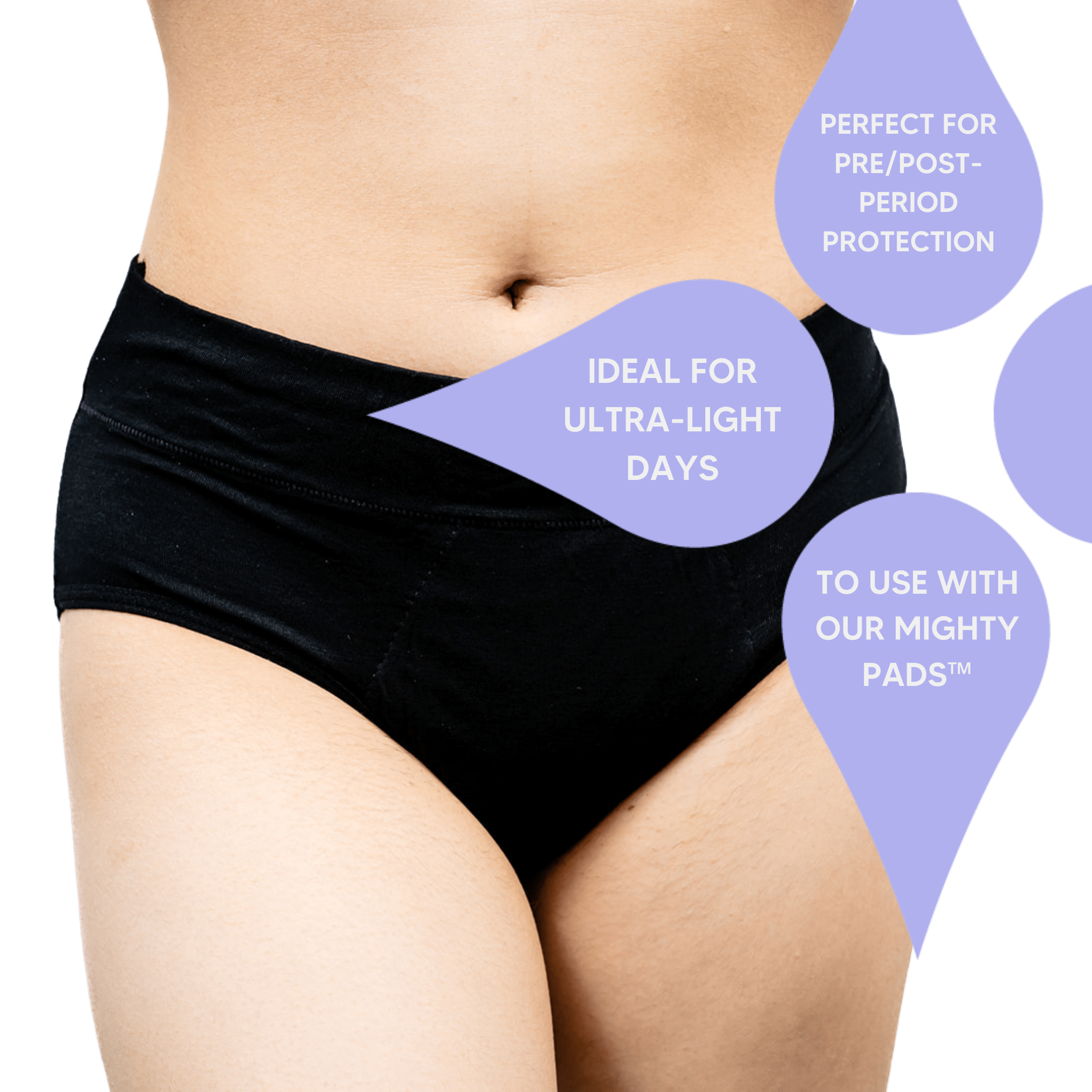 Mighty Light Protective Brief - MightyEve Mighty_Eve_Products_Period_Pants_Midi_Brief