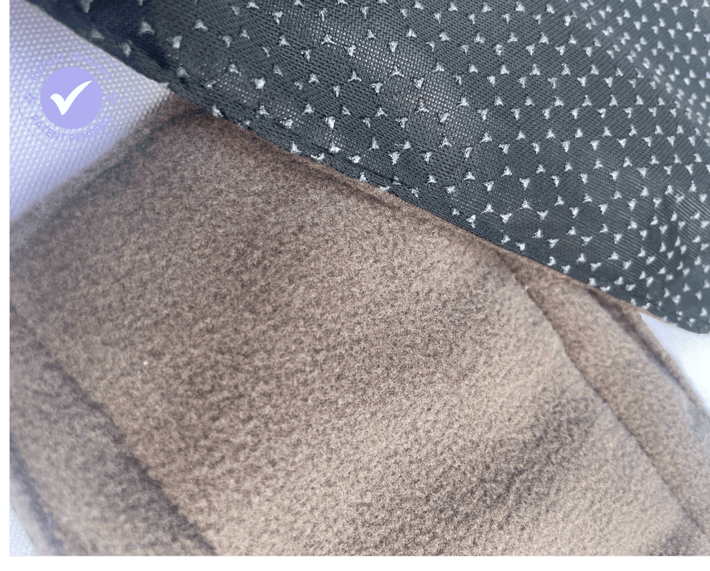 Mighty Pocket Pad Set of 3 - Small - MightyEve Close - up of a textured fabric surface with a check mark overlay