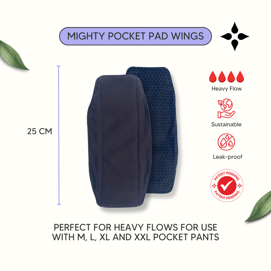 Mighty Pocket Pad Set of 3 - Wings - MightyEve  Mighty Pocket Pad Set of 3 - Wings