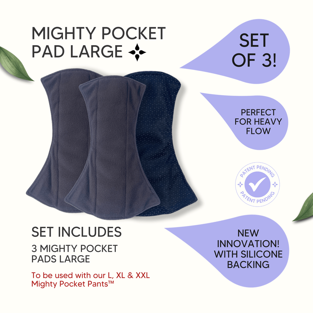 Mighty Pocket Pad Set of 3 - Large - MightyEve  Mighty Pocket Pad Set of 3 - Large