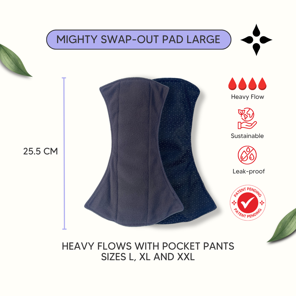 Mighty Swap-Out Pad Set of 3 Refills - Large